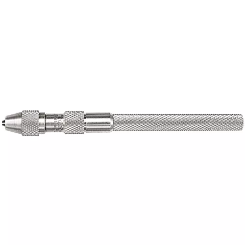 0.025 – 0.075” Range Pin Vise with Tapered Collet and Knurled Handle – Single End