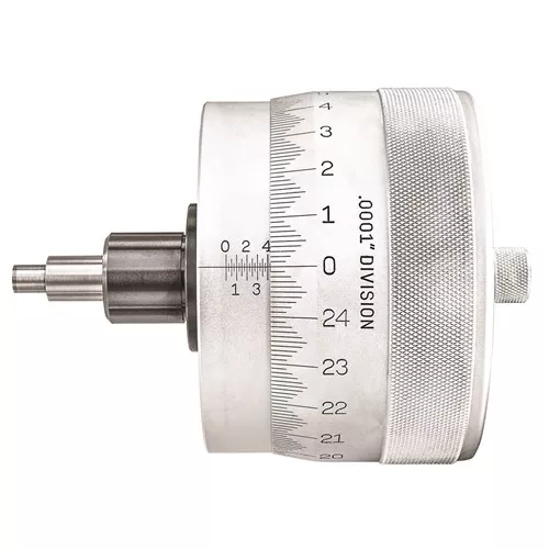 0 – 1” Mechanical Super Precision Micrometer Heads Plain Thimble +/-.00005” Accuracy