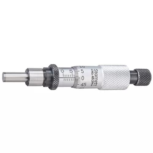 0-13mm Mechanical Micrometer Heads Ratchet Thimble +/-.00125mm Accuracy