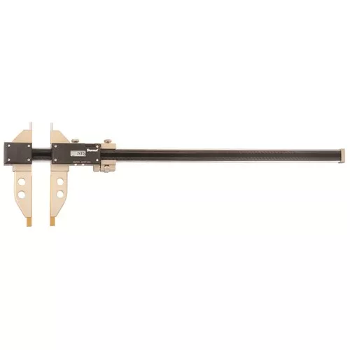 0-24” Electronic Slide Caliper Thumb Wheel SPC Output 4-59/64” Outside Jaw Depth