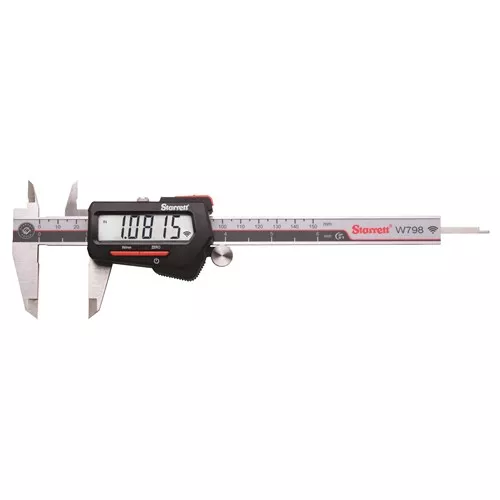 0-6” Wireless Slide Caliper Thumb Wheel1-1/2” Outside Jaw Depth