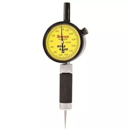 0.75mm – 3.30mm Dial Bore Gage Yellow Dial “ Bore Depth .001” Graduation
