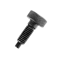 #10-32 UNF Knurled Knob Hand Retractable Spring Plunger Steel