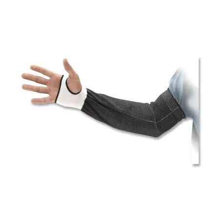 11-251 INTERCEPT Cut-Resistant Sleeve, 18 in Long, Wide, Black 012-11-251-18W