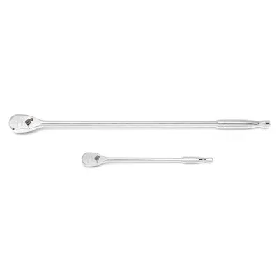120XP Extra Long Handle Teardrop Ratchet Sets, 1/4 in; 3/8 in Dr, 18 in; 9 in L 329-81271