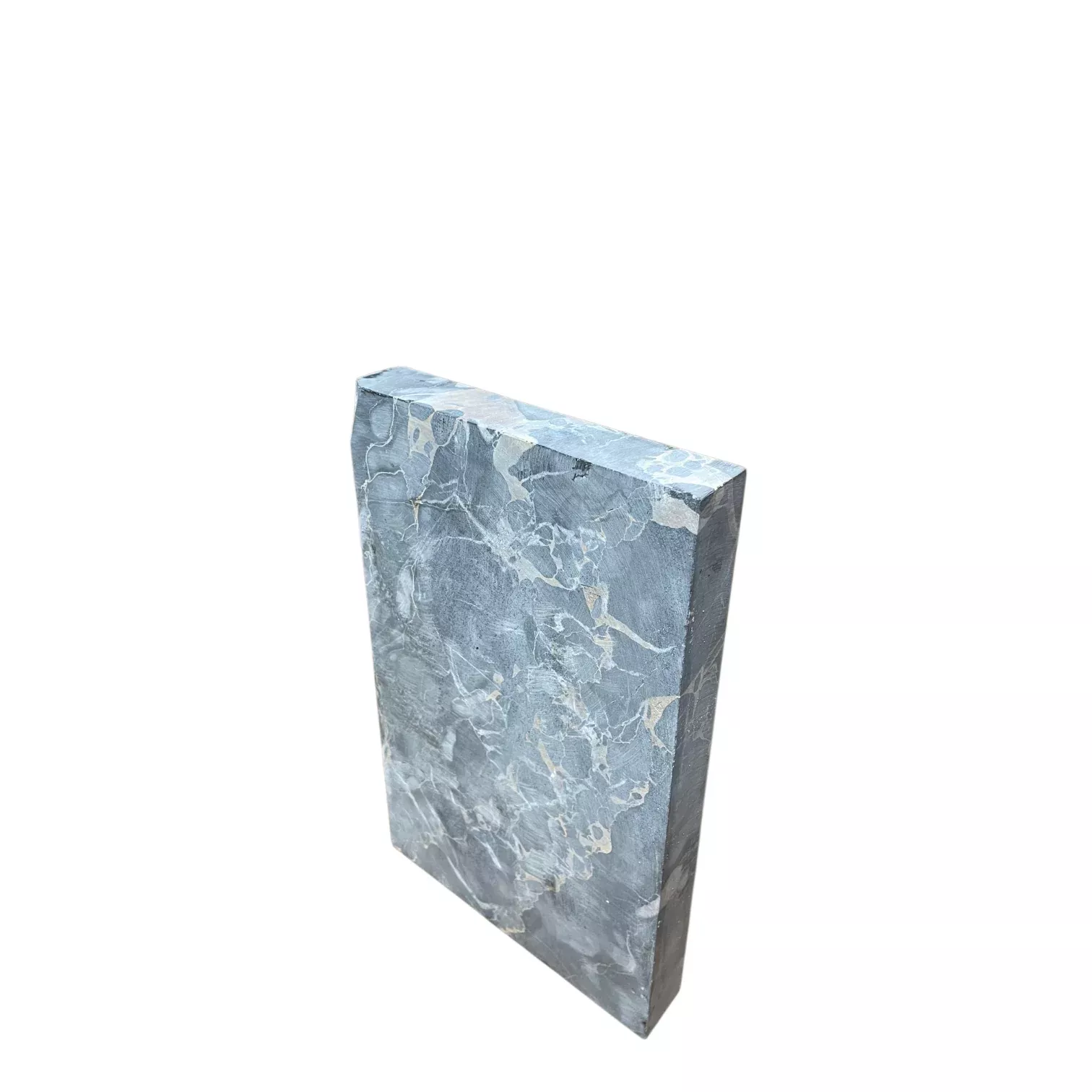 17lb Portoro Black Marble 8.25x13x1.5 2026043002