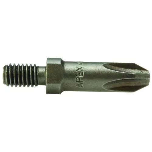 #2 Tip Phillips Bits – 1/4” Drive Screw Shank Drive