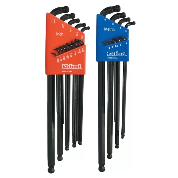 22 Piece Double Ball End Hex Key Combo Sets, Ball Hex Tip 269-17222