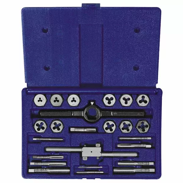 24-pc Metric Tap & Hex Die Set 585-26313