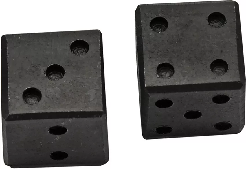 2Pc Forged Dice Set .75″”” Oa”