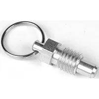 3/8”-16 UNC Retractable Spring Plunger No Locking Element Stainless Steel