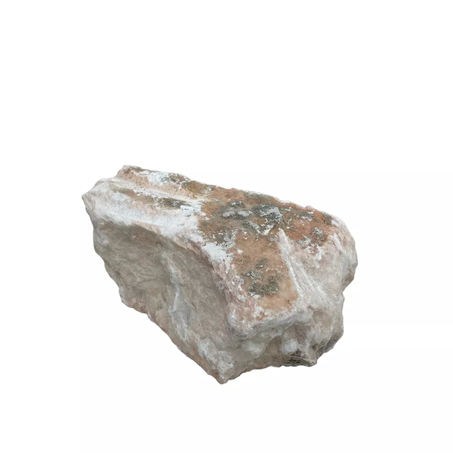 36lb Translucent Peach Alabaster 14x9x6 APT1048