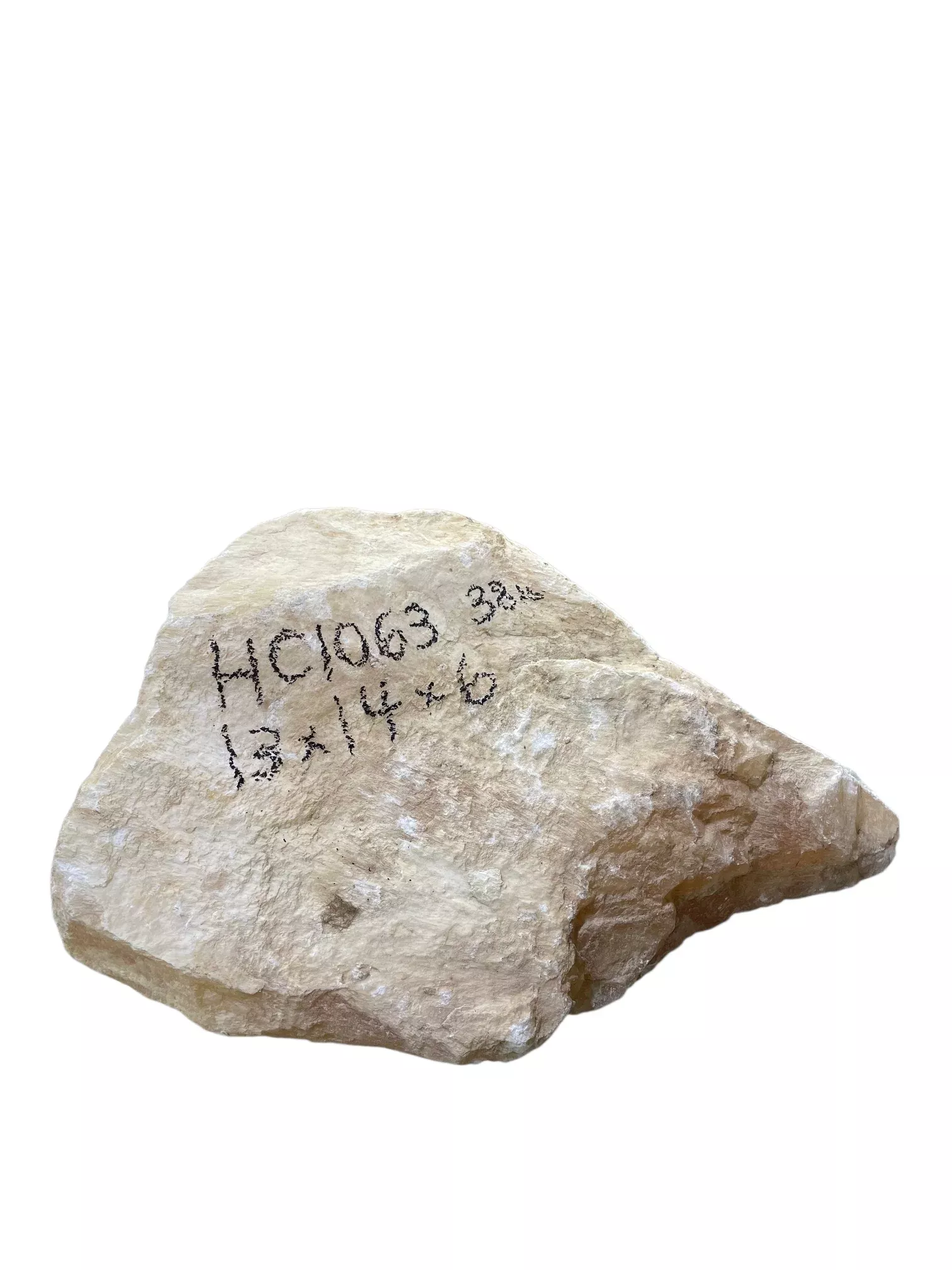 38lb Honeycomb Calcite 13x14x6 1063