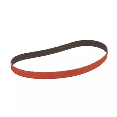 3M 7000044889 Cloth Belt, 777F, YF-Weight, 1/2 in W x 18 in L, P120 Grit, Ceramic Aluminum Oxide, Fabri-Lok/Single-Flex