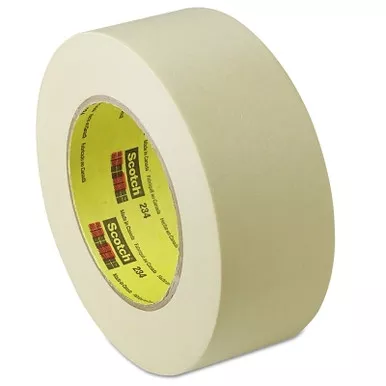 3M 7000048944 General Purpose Masking Tape 234, 1.88 in W x 60.14 yd L, Tan