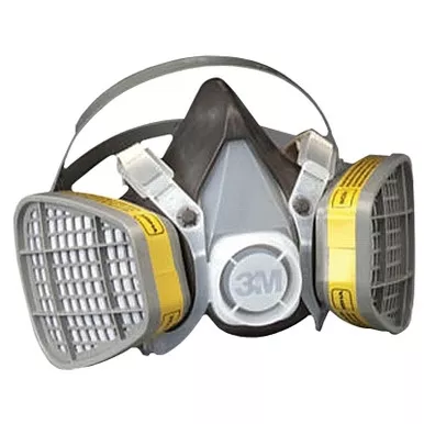 3M 7000051848 5000 Series Half Facepiece Respirators, Large, Organic Vapors/Acid Gases