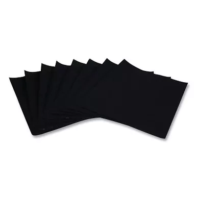 3M 7000118251 Cloth Sheets 011K, Emery Cloth, 9 in x 11 in, Fine, Black