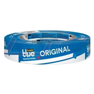 3M2090-24E-XSScotchBlue™ ORIGINAL Painter's Tape, 2090-24E-XS, .94 in x 45 yd (24 mm x 41,1 m), 1 Roll/Pack