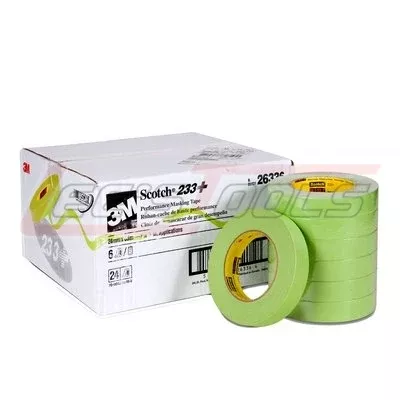3M233PLUS-24MMX55MScotch(R) Performance Masking Tape 233+, 26336, 24 mm x 55 m, 24 per case