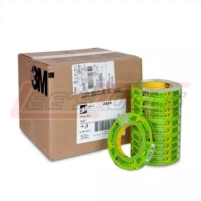 3M233PLUSScotch(R) Performance Masking Tape 233+, 46334, 18 mm x 55 m, 48 per case