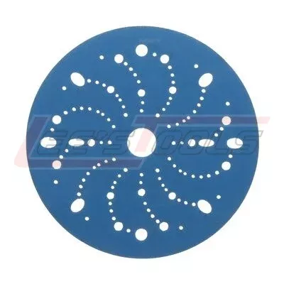3M361843M™ Hookit™ Blue Abrasive Disc 321U Multi-hole, 36184, 6 in, 800, 50 discs per carton, 4 cartons per