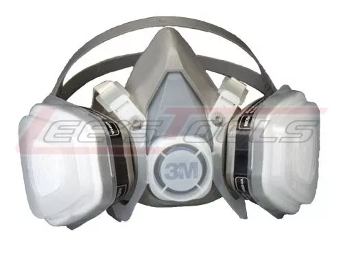 3M51P7151P71 Dual Cartridge Respirator Assembly 52P71, Organic Vapor/P95, Small