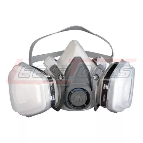 3M52P7152P71 Dual Cartridge Respirator Assembly 52P71, Organic Vapor/P95, Medium