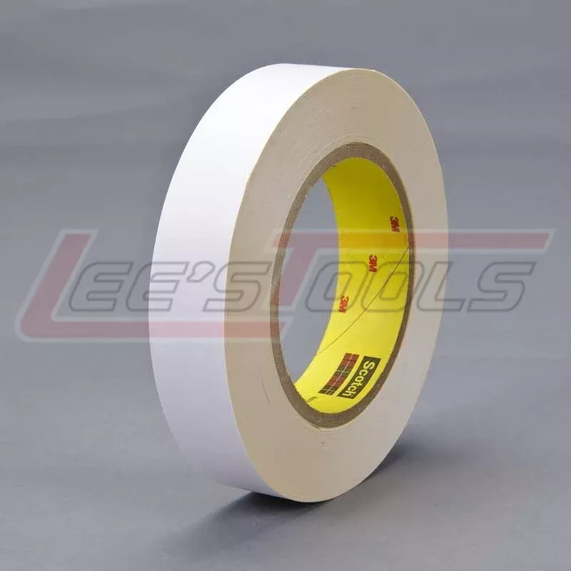 3M59970-5Double Coated Polyester Tape 442KW, 1/2 in x 36 yd 4.0 mil
