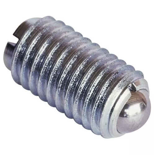 #4-48 UNF Ball Plunger Stainless Steel 0.062mm Ball Dia. 3/16” Body Length