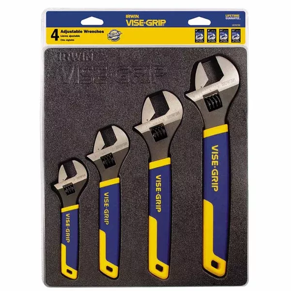 4-pc Adjustable Wrench Tray Set, 6 in, 8 in, 10 in, 12 in 586-2078706