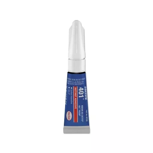 401 Prism Instant Adhesive, Surface Insensitive, 3 g Tube 442-233641