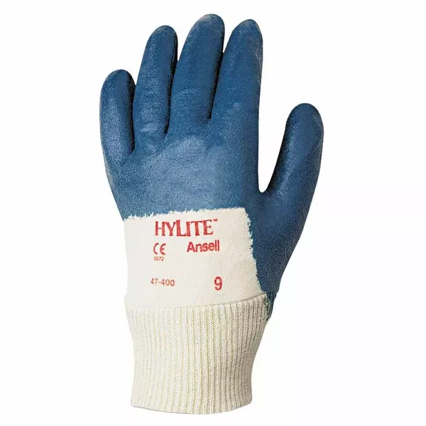 47-200 Nitrile-Coated Gloves, Size 10, Blue 012-47-400-10