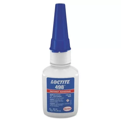 498 Super Bonder Instant Adhesive, 1 oz Bottle, Clear 442-135469