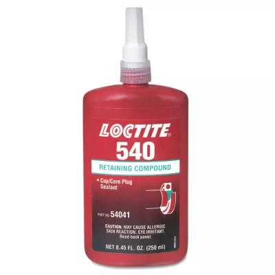 540 Core Plug Sealant, 250 mL Bottle, Blue 442-88545