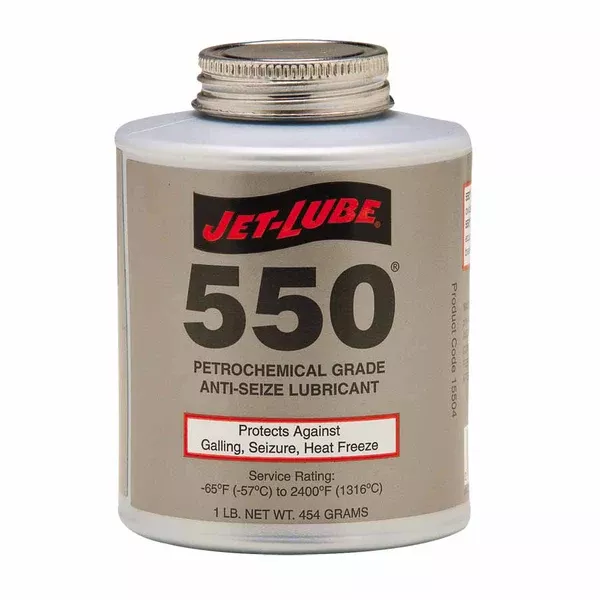 550 Nonmetallic Anti-Seize Compound, 1 lb Brush Top Can 399-15504