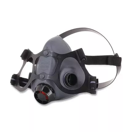 5500 Series Half Masks, Includes N75001L Cartridge and N95 Filter 068-5501N95M