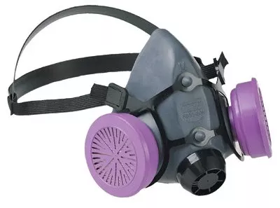 5500 Series Low Maintenance Half Mask Respirator, Large, Elastomeric 068-550030L