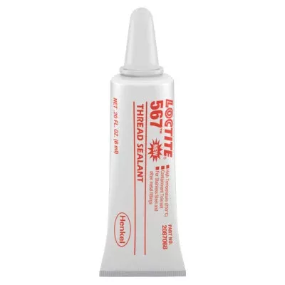567 PST Thread Sealant, High Temperature, 6 mL Tube, Off-White 442-2087068