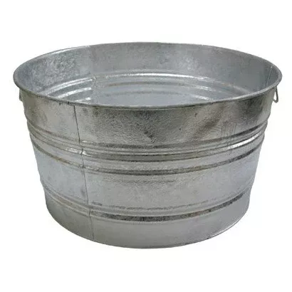 59.18-QT. GALVANIZED TUB 455-2