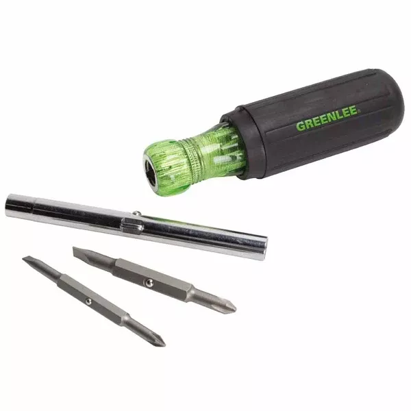 6-IN-1 Multi-Tool, #1/#2, 5/16 in and 1/4 in Opening, 3/16 in and 1/4 in Tip W, 7-1/2 in Long 332-0153-42C
