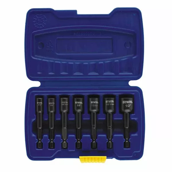 7-pc POWER-GRIP Sets, 1/4 in Drive, Carbon Steel 585-394100