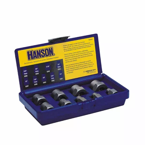 9-pc Fractional Bolt Extractor Set 585-54009