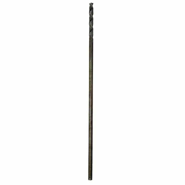 Aircraft Extension Steel Fractional Straight Shank Drill Bits, 12 in L, Carded 585-62116