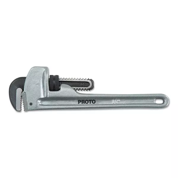 Aluminum Pipe Wrench, 90 Deg Head Angle, Forged Steel Jaw, 36 in 577-836A