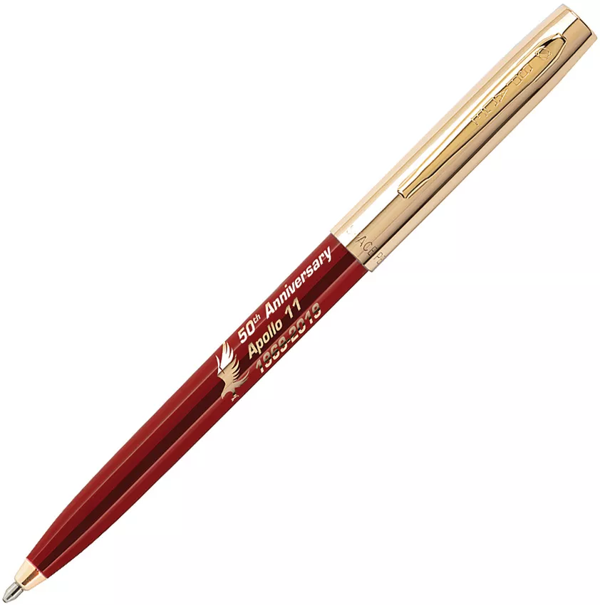 Apollo 11 Cap-O-Matic Pen Red