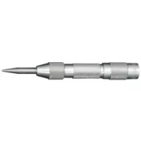 Automatic Center Punch, 5 in L, 5/8 in Tip, Aluminum 681-53048