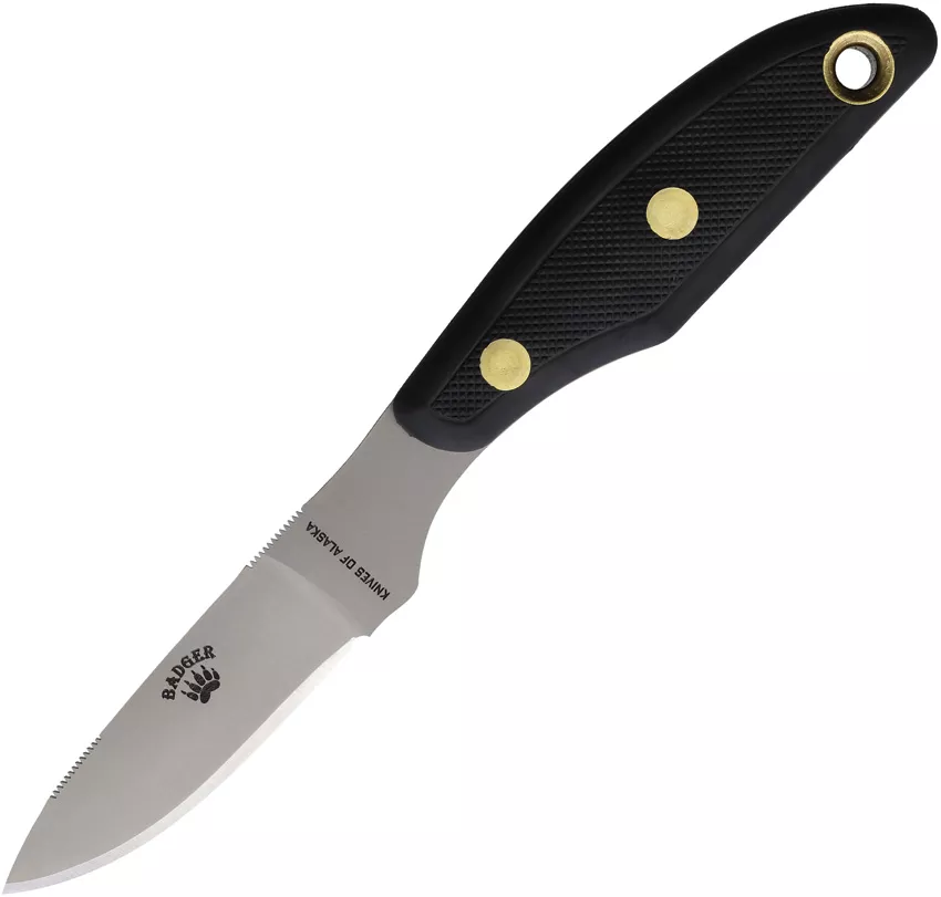 Badger Fixed Blade Blk SG