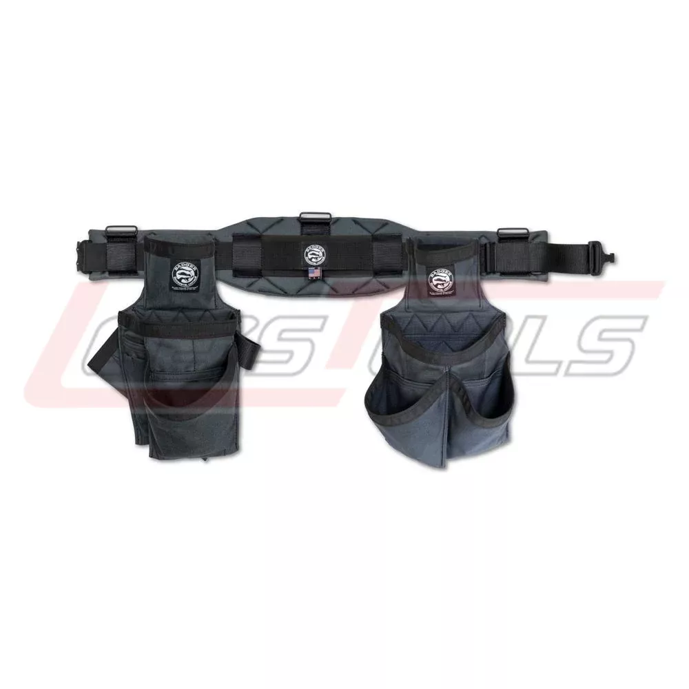 BADGER TOOL BELTS461010LH MCarpenter Set - Gunmetal Grey - Left Handed