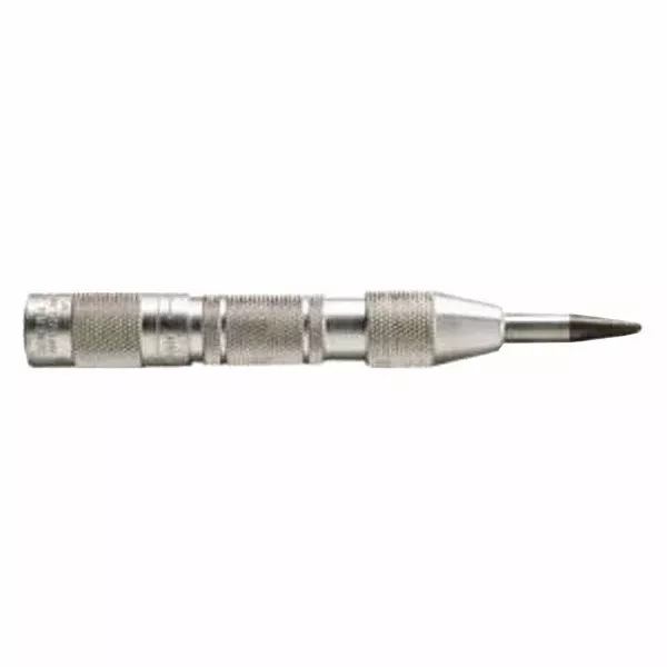 Ball Bearing Automatic Center Punch, 5 in, 1-1/4 in tip, Aluminum 318-77