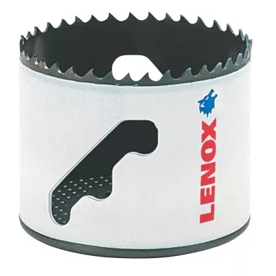 Bi-Metal SPEED SLOT Hole Saw, 3-1/2 in dia, 1-1/2 in D, 1-5/8 in L, Unarbored 433-3005656L